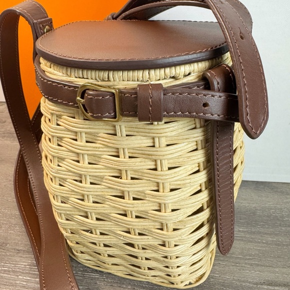 Zimmermann Wicker Mini Crossbody Calf Leather IMMACULATE - Picture 5 of 11